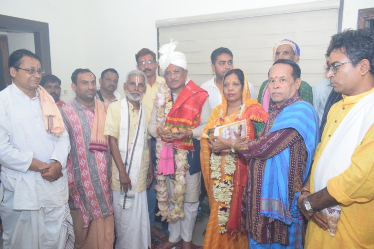 गजपति महाराजा बने मुख्यमंत्री विष्णुदेव साय एवं धर्मपत्नी कौशल्या साय, 27 जून को रथ यात्रा में होंगे शामिल