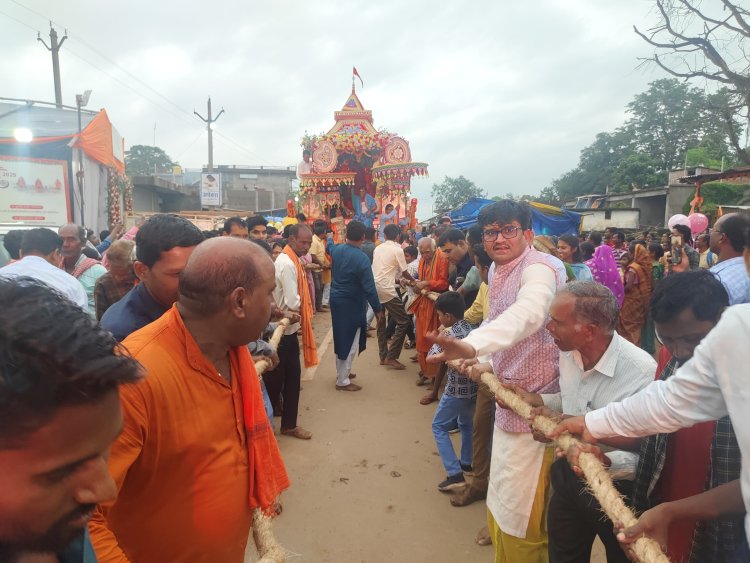 श्री जगन्नाथ महाप्रभु की विशाल बाहुड़ा रथ यात्रा दोकड़ा में संपन्न, श्रद्धा और भक्ति में झूमे श्रद्धालु