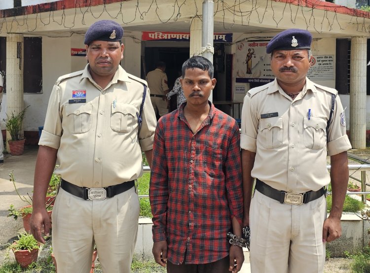 यहां बेटे ने बाप को पत्थर से कुचलकर उतार दिया मौत के घाट, आरोपी कलयुगी पुत्र गिरफ्तार