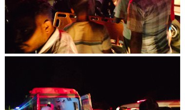 अभी अभी - जिले में दो सड़क हादसों में पांच लोग गंभीर रूप से घायल   बाइक सवार एक युवक की दशा नाजुक अंबिकापुर मेडिकल कॉलेज अस्पताल रेफर