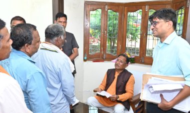 मुख्यमंत्री ने बगिया में सुनी लोगों की समस्या   आवेदनों का गंभीरता से निराकरण करने के निर्देश