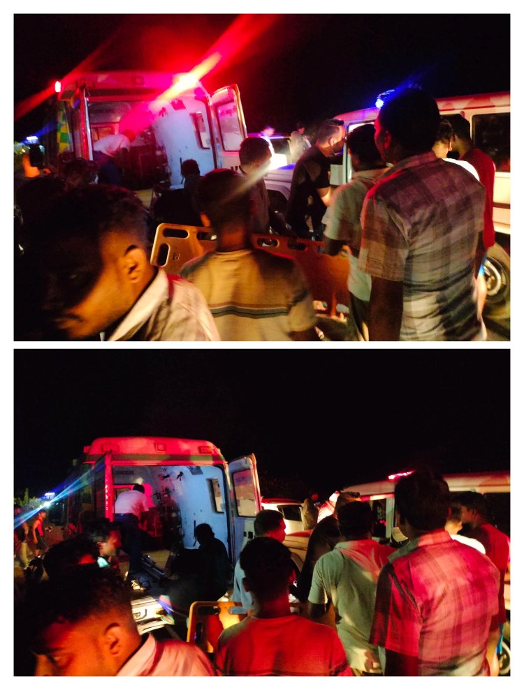 अभी अभी - जिले में दो सड़क हादसों में पांच लोग गंभीर रूप से घायल   बाइक सवार एक युवक की दशा नाजुक अंबिकापुर मेडिकल कॉलेज अस्पताल रेफर