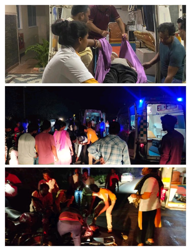 बिग ब्रेकिंग, अभी - अभी   नेशनल हाईवे 43 में कुनकुरी के सलियाटोली के समीप हुआ दर्दनाक सड़क हादसा   दो बाईकों की तेज रफ्तार में आमने-सामने से  भिड़ंत   दोनों बाइक सवार गंभीर रूप से घायल, एक घायल राजेश गुप्ता की नाजुक स्थिति को देखते हुए राँची रेफर किया गया