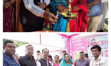 जिला पंचायत अध्यक्ष सालिक साय ने सरस मेला का किया शुभारंभ