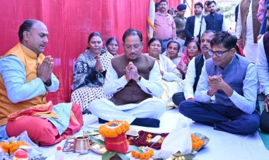 मुख्यमंत्री साय ने विधानसभा कुनकुरी के लिए 77.23 करोड़ रूपए लागत के 75 विकासकार्यों का किया लोकार्पण और भूमिपूजन