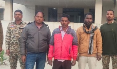 नकली सोने की बिस्किट दिखा, 10लाख रु की ठगी की कोशिश, तीन गिरफ्तार