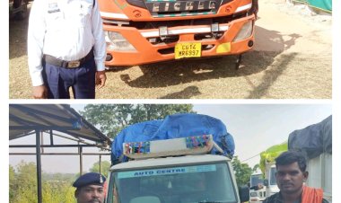 जशपुर पुलिस ने फिर पकड़ा दो ट्रक व एक पिकअप से 238 क्विंटल धान