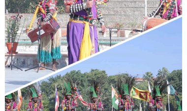 लाल किले में गूंजा “छत्तीसगढ़िया सबले बढ़िया  छत्तीसगढ़ के गेड़ी नृत्य का अद्भुत प्रदर्शन को यूनेस्को ने सराहा