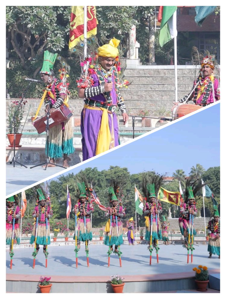 लाल किले में गूंजा “छत्तीसगढ़िया सबले बढ़िया  छत्तीसगढ़ के गेड़ी नृत्य का अद्भुत प्रदर्शन को यूनेस्को ने सराहा