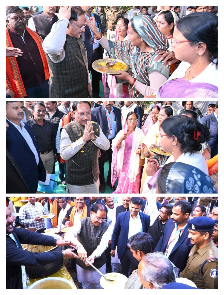 आज हुआ मुख्यमंत्री विष्णुदेव साय का जशपुर दौरा  सलियाटोली में आयोजित कार्यकर्ता सम्मेलन में शामिल हुए मुख्यमंत्री