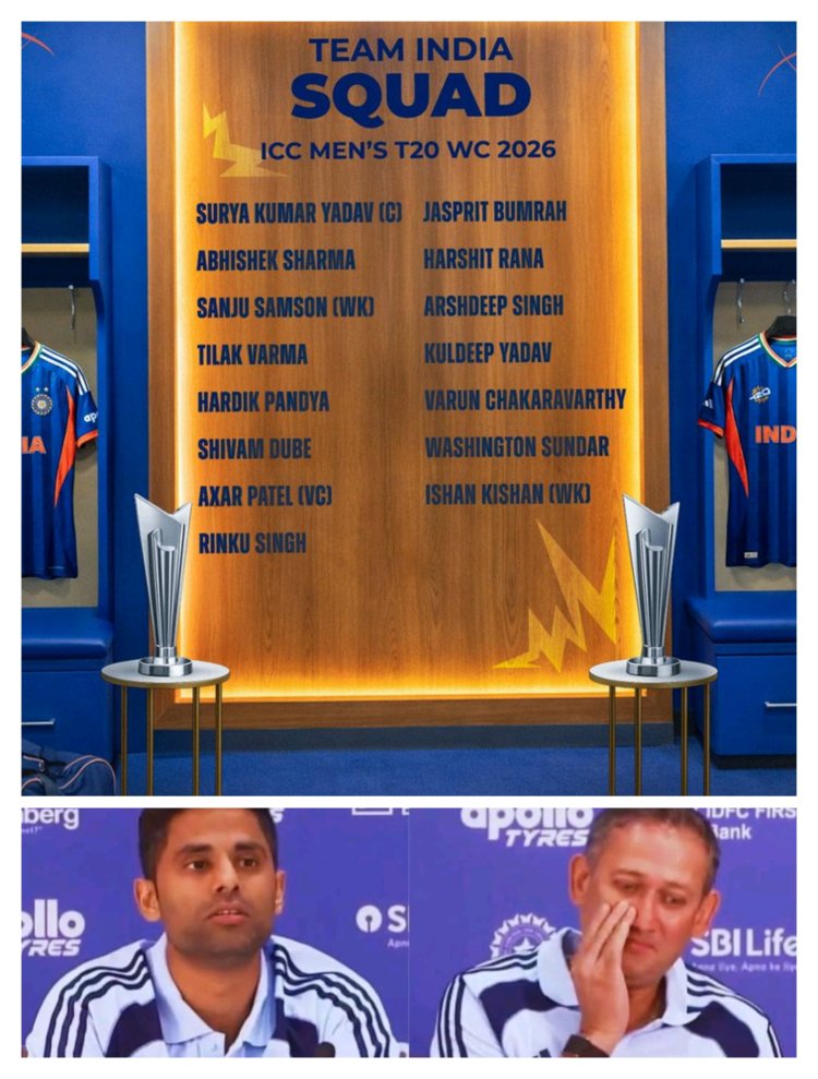 फरवरी में होने वाले, टी-20 विश्वकप, के लिए टीम इंडिया का ऐलान