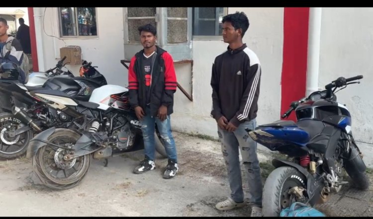 ट्रैफिक नियमों की लेकर जशपुर पुलिस हुई सख्त  नियमों के उल्लंघन पर कुल 120 प्रकरणों में वसूला 44 हजार 300 रु का जुर्माना राशि  मॉडिफाइड साइलेंसर लगाकर स्टंट करने वाले को कुनकुरी में पुलिस ने कराया उठा बैठक