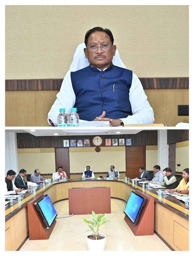 मंत्रिपरिषद के निर्णय*  *दिनांक - 31 दिसम्बर 2025*  मुख्यमंत्री साय की अध्यक्षता में मंत्रालय महानदी भवन में कैबिनेट की बैठक संपन्न  कैबिनेट की बैठक में लिए गए अनेक महत्वपूर्ण निर्णय