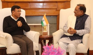 प्रथम खेलो इंडिया ट्राइबल गेम्स की मेजबानी छत्तीसगढ़ को  मुख्यमंत्री विष्णु देव साय ने केंद्रीय मंत्री मनसुख मांडविया से की भेंट