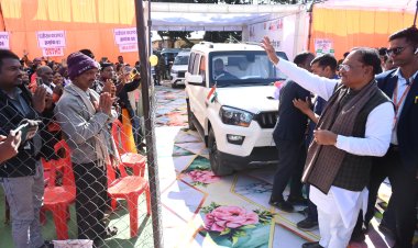 मुख्यमंत्री विष्णुदेव साय ने बगीचा में मेगा हेल्थ कैंप का किया शुभारंभ