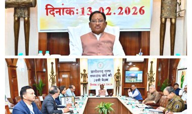 *वन्यजीवों के प्राकृतिक आवास की सुरक्षा और सह-अस्तित्व के सिद्धांतों के अनुरूप हो सभी गतिविधियों का संचालन : मुख्यमंत्री  साय*  *मुख्यमंत्री विष्णु देव साय की अध्यक्षता में छत्तीसगढ़ राज्य वन्य जीव बोर्ड की बैठक संपन्न*