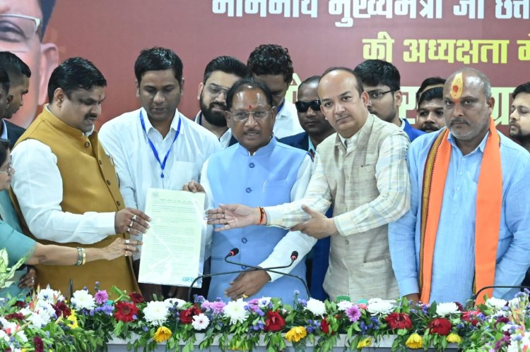 विकसित भारत - जीरामजी योजना से ग्रामीण क्षेत्रों में बढ़ेगा रोजगार और आजीविका का दायरा: मुख्यमंत्री विष्णु देव साय*