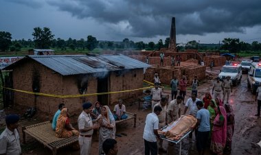 देखते-देखते मौसम बिगड़ा और अंधड़ तूफान के बीच बिजली गिरी, चपेट में आने से ईंट भट्ठे के मजदूर की हो गई मौत