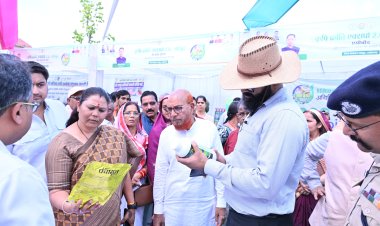 *कृषि क्रांति एक्सपो 2.0 : कुनकुरी में आधुनिक खेती का महाकुंभ का पत्थलगांव विधायक गोमती साय के मुख्य आतिथ्य में हुआ शुभारंभ*