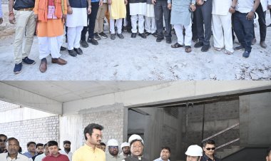 *मुख्यमंत्री विष्णुदेव साय ने निर्माणाधीन जगदेव राम उरांव कल्याण आश्रम चिकित्सालय का किया अवलोकन*