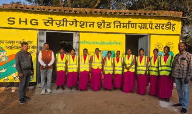 *जशपुर के सरडीह गांव को मिला स्वच्छ एवं हरित पंचायत श्रेणी में देशभर में तीसरा स्थान*