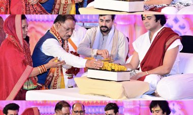 *प्रभु श्रीराम कथा में श्रद्धाभाव से शामिल हुए मुख्यमंत्री विष्णुदेव साय*