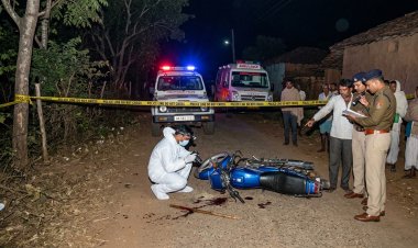 शादी समारोह से देर रात बाइक से लौट रहे दंपती पर जानलेवा हमला: पत्नी की मौत, पति गंभीर