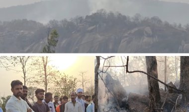 *जशपुर में प्लेन क्रैश की खबर फर्जी निकली, सर्च ऑपरेशन में नहीं मिला कोई सबूत*  *पहाड़ियों में धुआं उठने से फैली अफवाह, प्रशासन अलर्ट; ड्रोन से निगरानी, आग पर काबू*