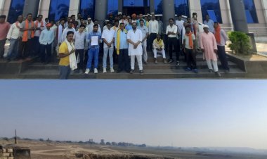 *जलाशय मरम्मत में लापरवाही, करोड़ों खर्च के बाद भी अधूरा काम*  *ग्रामीणों ने कलेक्टर से की शिकायत, जल संसाधन विभाग पर भी सवाल*