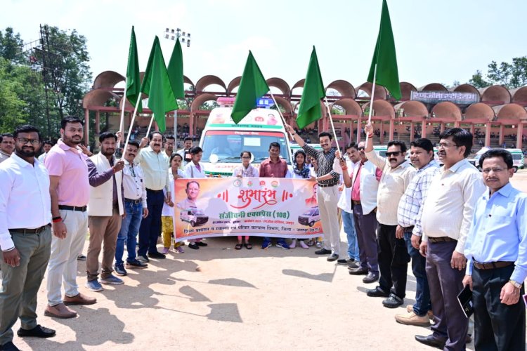 जशपुर में स्वास्थ्य सुविधाओं की विस्तार की दिशा में बड़ी पहल मुख्यमंत्री विष्णु देव साय के गृह जिले जशपुर जिले को मिलीं 23 नई संजीवनी 108 एम्बुलेंस