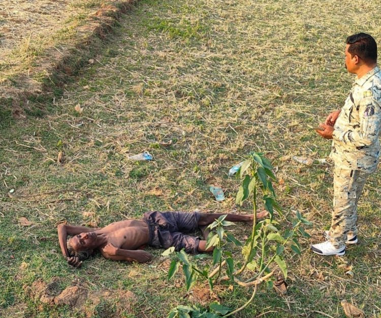 *बगीचा में संदिग्ध हालात में युवक की मौत, खेत में मिला शव*