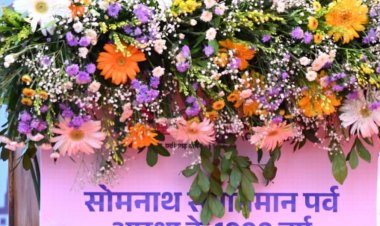 *प्रधानमंत्री के नेतृत्व में देश की सनातन संस्कृति को मिला नया गौरव - मुख्यमंत्री साय*  *75 वर्ष पूर्व आज ही के दिन सोमनाथ मंदिर का पुनर्निर्माण का कार्य हुआ था पूरा*