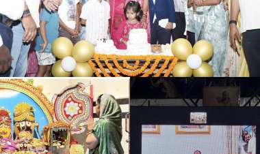 *एकादशी पर्व में श्री जगन्नाथ मंदिर दोकड़ा में हुआ दिव्य दीप प्रज्वलन, मुख्यमंत्री की धर्मपत्नी कौशल्या साय हुईं शामिल, 35वीं वैवाहिक वर्षगांठ पर लिया भगवान श्री जगन्नाथ का आशीर्वाद....*