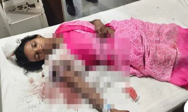 *NH-43 पर तेज रफ्तार हाइवा ने मारी टक्कर: बाइक सवार बेटे आशीष तिर्की की मौके पर मौत, मां गंभीर रूप घायल*