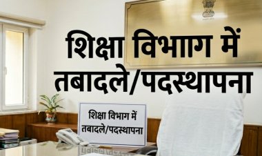 *छत्तीसगढ़ शिक्षा विभाग में बड़ा प्रशासनिक फेरबदल*    *28 अधिकारियों के तबादले, कई जिलों में नए डीईओ पदस्थ*