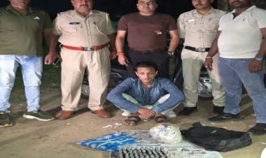 *सरना मैदान में 2 लाख के नशीले इंजेक्शन के साथ युवक गिरफ्तार* *स्कूटी में ग्राहक का कर रहा था इंतजार, पिट्ठू बैग में रखे थे 200 नशीले इंजेक्शन*