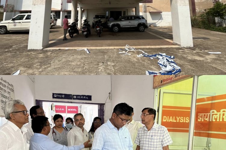 *जशपुर में मेडिकल कॉलेज अस्पताल इसी सत्र से, विशेषज्ञ टीम ने किया निरीक्षण*