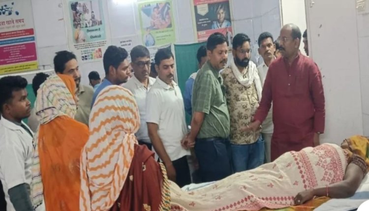 *आकाशीय बिजली गिरने से 1 की मौत, बारिश से बचने पेड़ के नीचे खड़ी थीं 6 महिलाएं*  *मनरेगा कार्य के दौरान हुआ हादसा; 5 महिलाएं गंभीर*