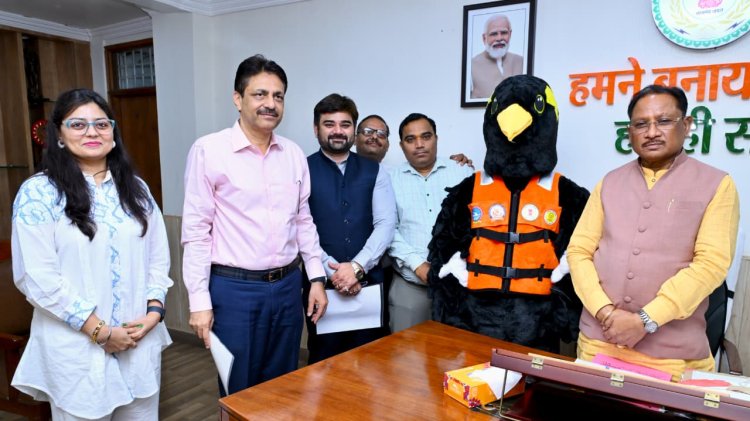 *राष्ट्रीय कायाकिंग-केनोईंग प्रतियोगिता के मस्कट ‘पहाड़ी मैना’ का मुख्यमंत्री ने किया विमोचन*