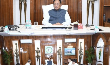 *मुख्यमंत्री विष्णु देव साय ने खरीफ-2026 एवं संभावित अल्प वर्षा की तैयारियों की उच्चस्तरीय समीक्षा की*  *अल्प वर्षा की हर चुनौती से निपटने के लिए सरकार पूरी तरह तैयार : मुख्यमंत्री विष्णुदेव साय*