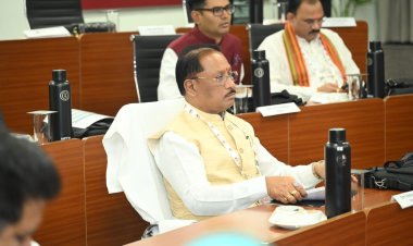 *चिंतन शिविर 3.0 से विकसित छत्तीसगढ़ के निर्माण को मिलेगी नई दिशा : मुख्यमंत्री*  *चिंतन शिविर से निकले विचार बन रहे सुशासन और विकसित छत्तीसगढ़ की आधारशिला - मुख्यमंत्री साय*