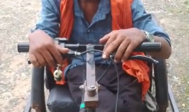 *सीएम हेल्पलाइन बनी दिव्यांगों के लिए सहारा*  *बाबू सजबहार के प्रफुल्ल बेक की समस्या का हुआ त्वरित समाधान*