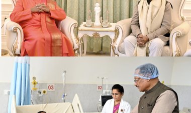 *मुख्यमंत्री विष्णुदेव साय ने सत्य साई ग्राम के सेवा मॉडल को बताया जनकल्याण का प्रेरक उदाहरण*  *शिक्षा, स्वास्थ्य और पोषण के क्षेत्रों में सहयोग बढ़ाने पर हुई सार्थक चर्चा, छत्तीसगढ़ में सेवाओं के विस्तार पर दिया जोर*