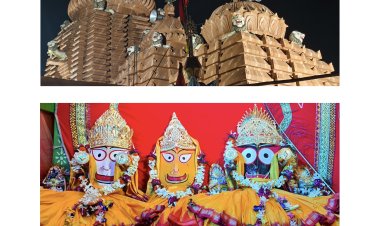*दोकड़ा में श्रद्धा और भक्ति के साथ हुआ भगवान जगन्नाथ का भव्य सुना वेश*