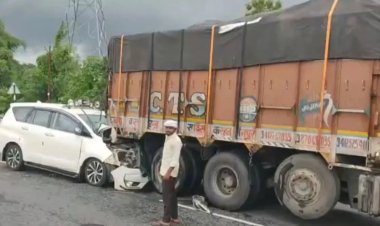 *भाजपा प्रदेश अध्यक्ष किरण सिंह देव सड़क हादसे में घायल*