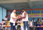 सामाजिक सौहार्द की मिसाल बने चंद्रशेखर अग्रवाल, सर्व आदिवासी समाज ने किया सम्मान*