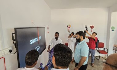 *IDBI बैंक की CSR पहल से जशपुर के 8 सरस्वती शिशु मंदिरों में स्मार्ट क्लास शुरू*