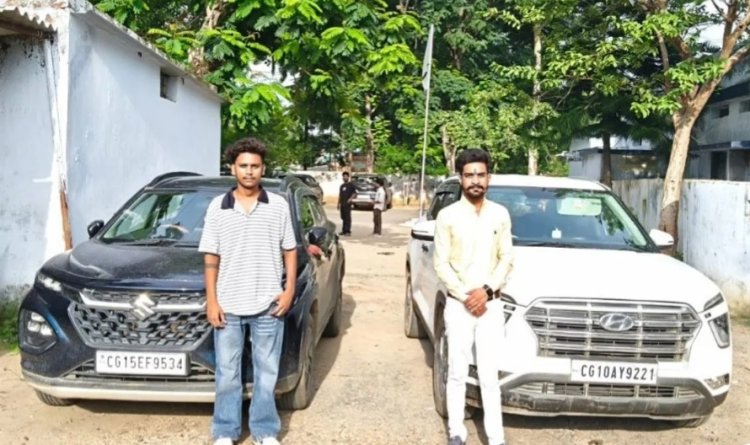 *पर्यटन स्थल पर कार से खतरनाक स्टंट, वायरल वीडियो के बाद 3 युवक गिरफ्तार*