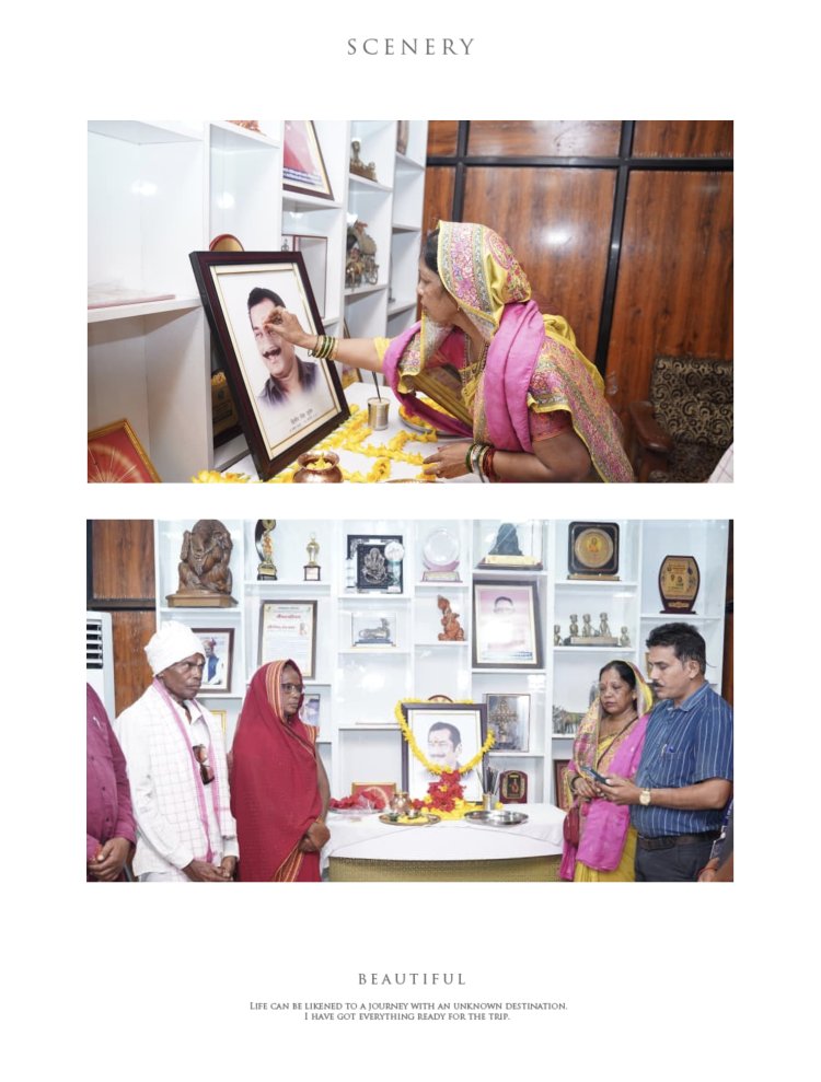 *मुख्यमंत्री निवास बगिया में स्व. दिलीप सिंह जूदेव की पुण्यतिथि पर दी गई श्रद्धांजलि*