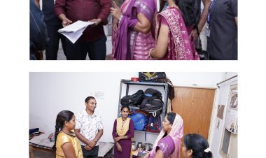 *कुनकुरी सदन पहुंचीं मुख्यमंत्री की धर्मपत्नी कौशल्या साय, मरीजों और परिजनों का जाना हालचाल*